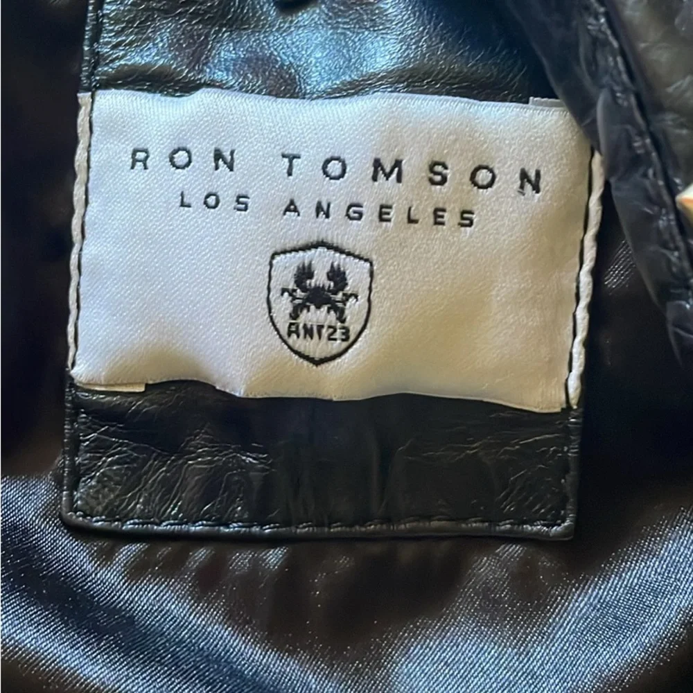 Ron Tomson Studded Leather Jacket - Picture 2 of 3